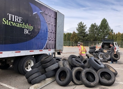 Recycle old tires at collection events around Kamloops, Okanagan