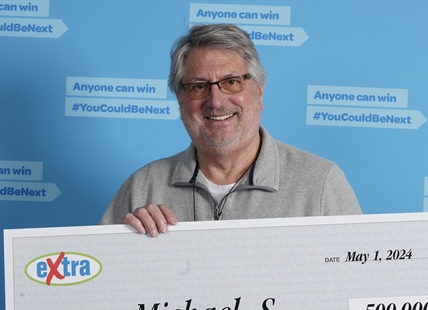 Salmon Arm man wins $500,000 on Lotto Max extra