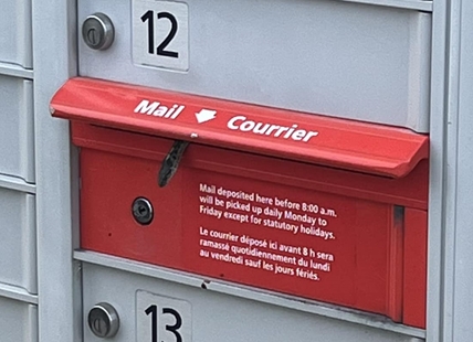 Chase woman gets ssspine-chilling surprise at community mailbox