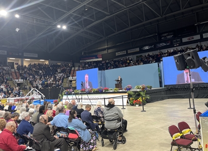 Thousands showed up for Kelowna’s Jehovah’s Witness Convention