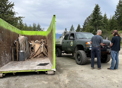 Kelowna forest clean up group removed 200K pounds of trash this year, launches new pollution reporting app