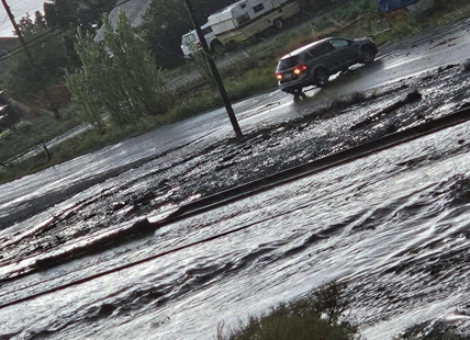 iN VIDEO: Crews in Savona repairing damaged Highway 1 after flash flood