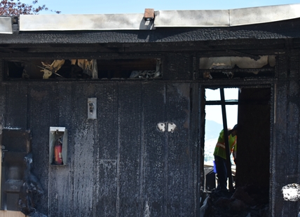 Fire scorches Kamloops motel