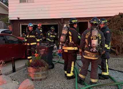 Crews contain West Kelowna house fire to garage