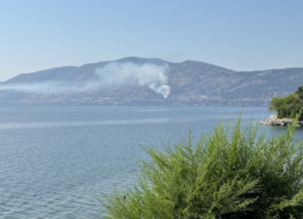 Crews responding to wildfire south of Peachland