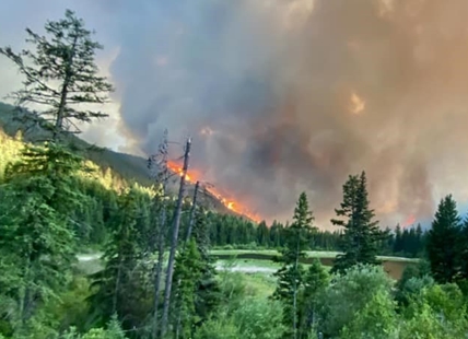 Two wildfires south of Ashcroft force overnight evacuations