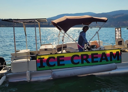 Meet the captain of Okanagan Lake's ice cream boat