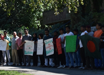 Bangladeshi TRU students voice concern over deadly homeland protests