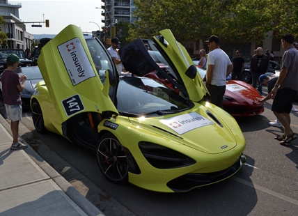 iN PHOTOS: Supercars started their engines in Kelowna for Okanagan Dream Rally