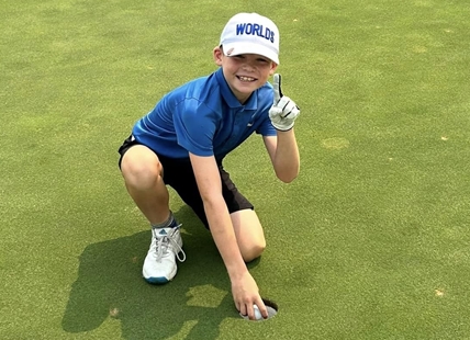 iN VIDEO: Nine-year-old Kamloops golfer competing on world stage