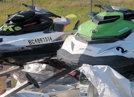 Five watercrafts stolen from Okanagan Lake resort