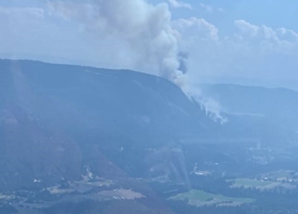 North Okanagan wildfire continues to grow