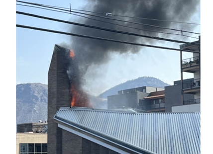 Kamloops church fire appeared to start in roof