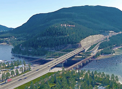 New bridge construction in Sicamous not impacted by fatal semi crash