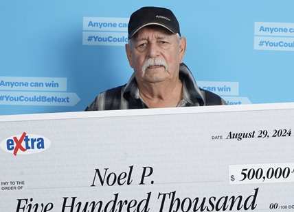 Kamloops man scores $500,000 lottery win