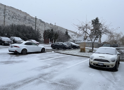 Okanagan, Kamloops getting first significant snow of season