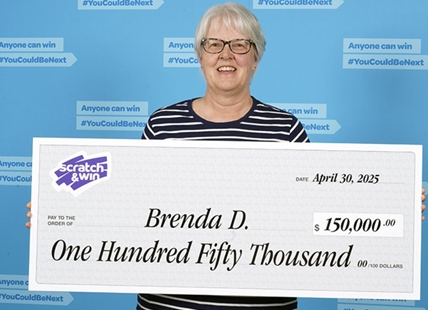 West Kelowna woman wins $150,000 on scratch ticket