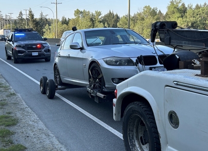 BC man's car impounded after doing 218 km/h during ‘engine test’