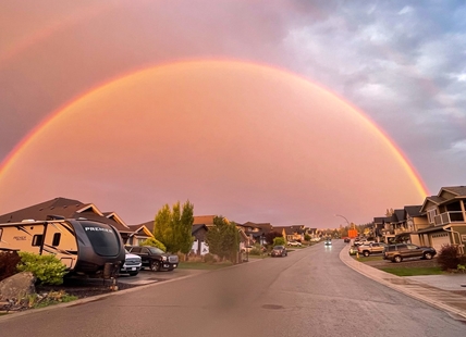 iN PHOTOS: Soggy summer days bring rainbows to Kamloops, Okanagan