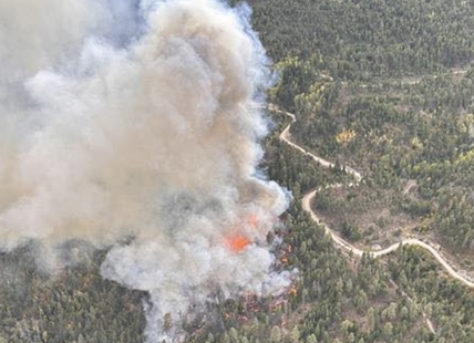 Crews dispatched to wildfire near Peachland
