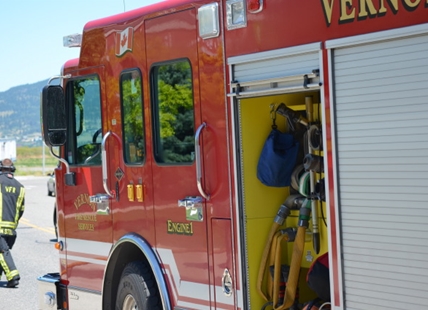 Two structure fires in Vernon on Saturday