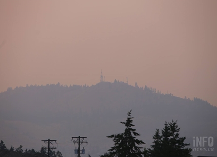 Air quality warning across B.C. Interior including Kamloops, Okanagan
