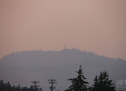 Smoky skies bulletin issued for South Thompson including Kamloops