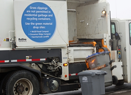 Man escapes Kamloops garbage truck unharmed