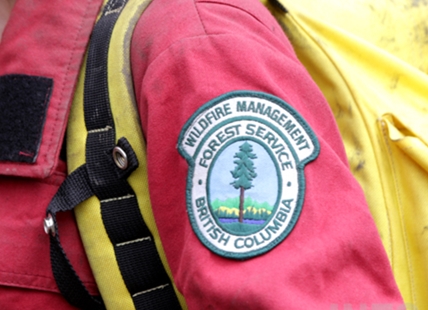 Collision involving motorhome caused last night's fire in Peachland