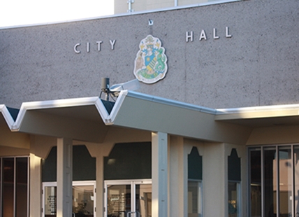 Police investigating after Penticton city hall vandalized