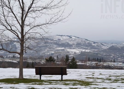 January rain is following the cold and snow in Kamloops and the Okanagan