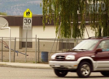 Cops nab dozens of Kelowna school zone speeders