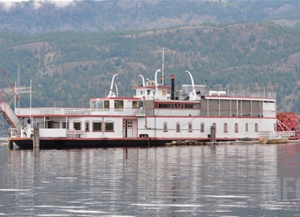 Okanagan Lake's historic Fintry Queen is for sale