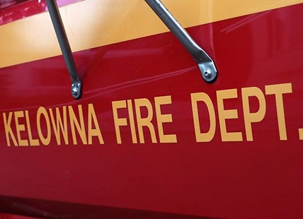 Kelowna firefighters respond to suspicious fire