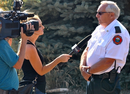 Former Lake Country fire chief recounts being trapped by White Rock Lake wildfire at career end