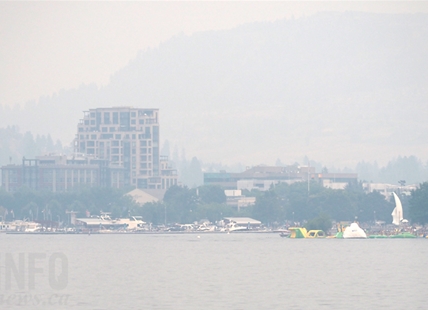 Air quality warning for Okanagan, Shuswap due to wildfire smoke