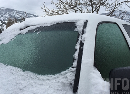 Freezing rain and snowfall warnings issued for Coquihalla, Kamloops