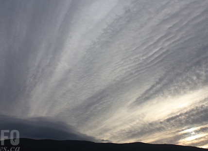 Cloudy start to the week in Kamloops and the Okanagan