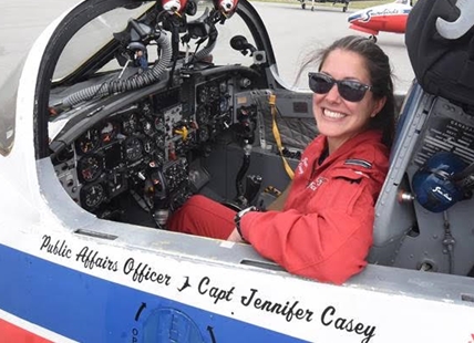 Art installation in Kamloops park to honour Capt. Jennifer Casey killed in jet crash