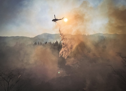 Wildfire season off to early start south of the border in Washington State