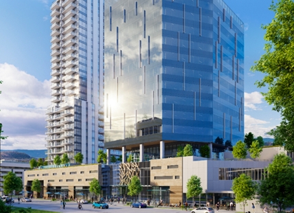 2 highrise towers to be 'jewel-like centrepiece' of UBCO’s downtown Kelowna campus