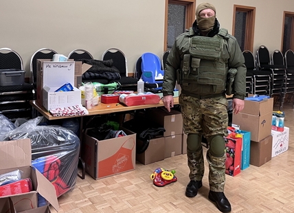 Kelowna man defending military units in Ukraine