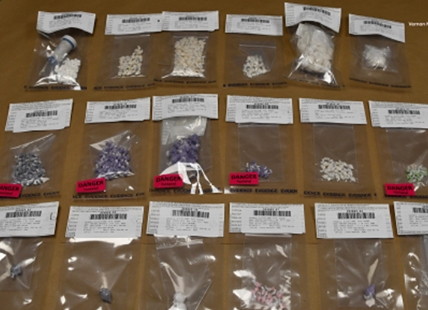 Vernon police seize 'substantial' amount of illicit drugs after wanted man arrested