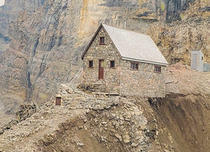 Climate change to blame for demolition of this historic Rocky Mountain hut