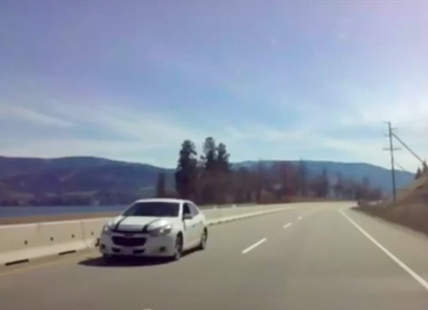 iN VIDEO: Wrong-way driver on Highway 97 near Penticton