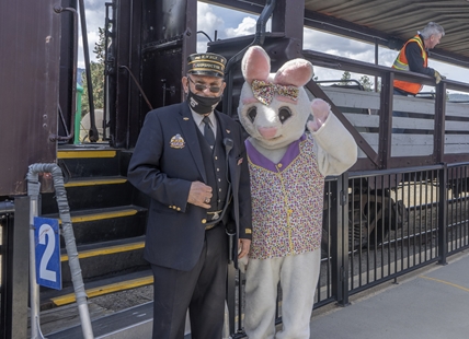 iN PHOTOS: Kettle Valley Steam Railway kicks off season with the Easter Eggspress