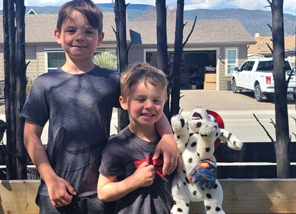 Young Penticton boy led his family through a fire emergency