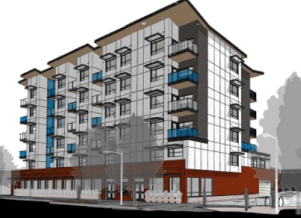 Six-storey seniors housing proposed across from The Loop in North Kamloops