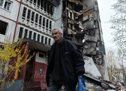 iN PHOTOS: TRU alum covering war in home country of Ukraine with camera