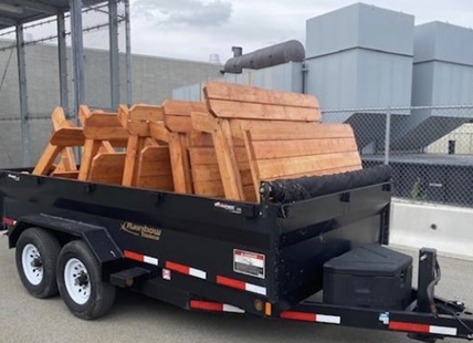 Prisoners building 50 picnic tables for South Okanagan farm workers